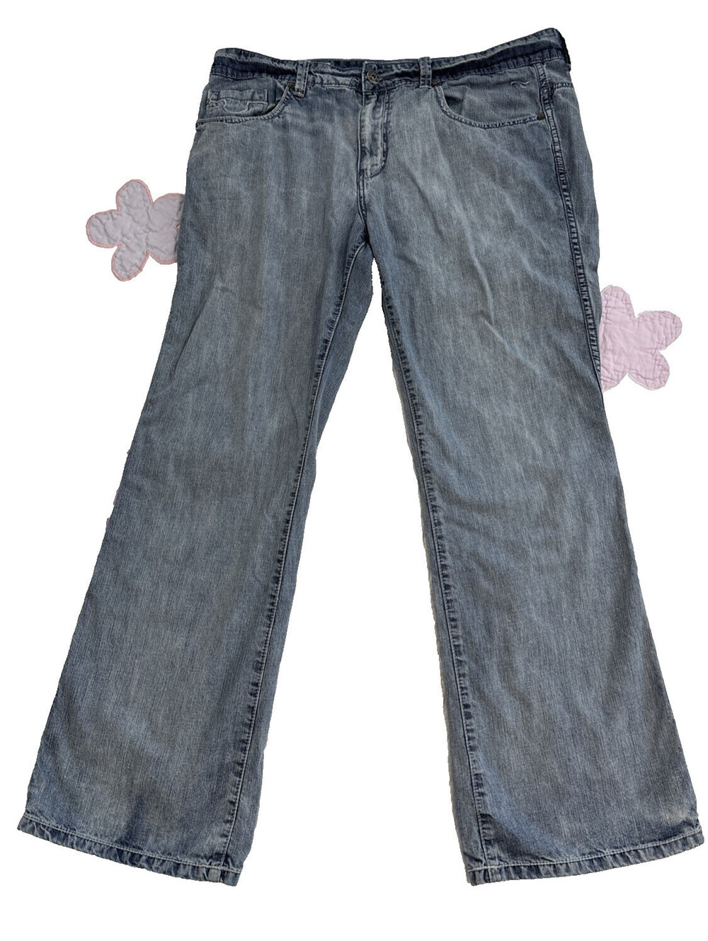 Buffalo David Bitton Zevar Jeans Mens 36x32 (Fits 37x31) Bootcut Blue Y2K